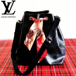 🆙RARE Louis Vuitton Noe Epi Black Bag Purse